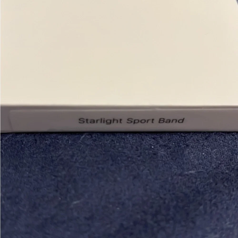 starlight Apple Watch band